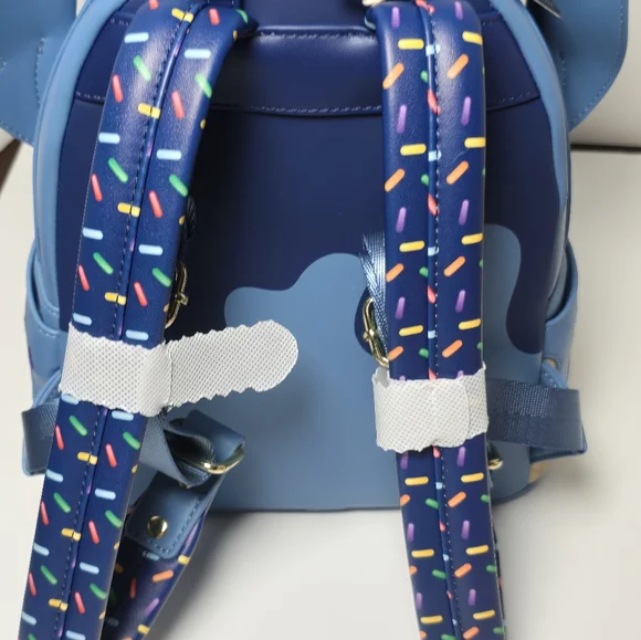 Loungefly Disney Lilo & Stitch Ice Cream Stitch Figural Mini Backpack New - Picture 6 of 10